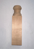Cabinet Spool halves  1-3/4" x 7/8" x 7-1/2"