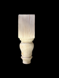 Knotty pine leg