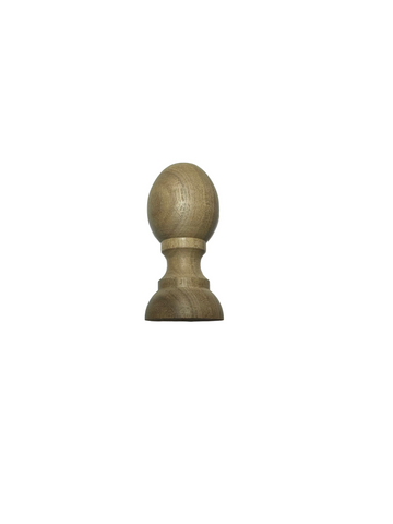 walnut door stop